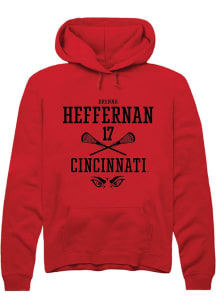 Brenna Heffernan  Rally Cincinnati Bearcats Mens Red NIL Sport Icon Long Sleeve Hoodie