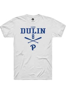 Caden Dulin  Pitt Panthers White Rally NIL Sport Icon Short Sleeve T Shirt