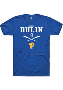 Caden Dulin  Pitt Panthers Blue Rally NIL Sport Icon Short Sleeve T Shirt