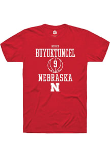 Berke Buyuktuncel  Nebraska Cornhuskers Red Rally NIL Sport Icon Short Sleeve T Shirt