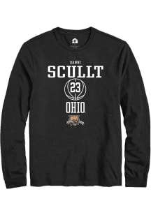 Danni Scullt  Ohio Bobcats Black Rally NIL Sport Icon Long Sleeve T Shirt