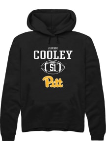 Jiavani Cooley  Rally Pitt Panthers Mens Black NIL Sport Icon Long Sleeve Hoodie