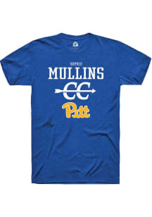 Sophie Mullins  Pitt Panthers Blue Rally NIL Sport Icon Short Sleeve T Shirt