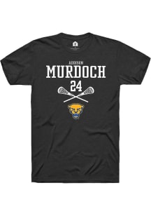 Addison Murdoch  Pitt Panthers Black Rally NIL Sport Icon Short Sleeve T Shirt