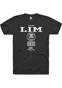 Madison Lim  Ohio Bobcats Black Rally NIL Sport Icon Short Sleeve T Shirt