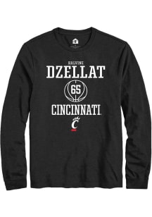 Halvine Dzellat  Cincinnati Bearcats Black Rally NIL Sport Icon Long Sleeve T Shirt