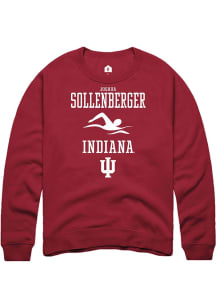Joshua Sollenberger  Rally Indiana Hoosiers Mens Cardinal NIL Sport Icon Long Sleeve Crew Sweatshi..