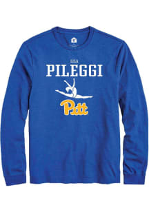 Lila Pileggi  Pitt Panthers Blue Rally NIL Sport Icon Long Sleeve T Shirt