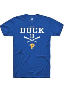 Bekah Duck  Pitt Panthers Blue Rally NIL Sport Icon Short Sleeve T Shirt