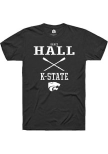 Grace Hall  K-State Wildcats Black Rally NIL Sport Icon Short Sleeve T Shirt