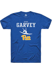 Reyna Garvey  Pitt Panthers Blue Rally NIL Sport Icon Short Sleeve T Shirt
