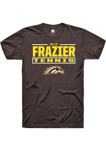 Julia Frazier  Western Michigan Broncos Brown Rally NIL Stacked Box Short Sleeve T Shirt