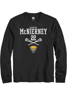 Maureen McNierney  Pitt Panthers Black Rally NIL Sport Icon Long Sleeve T Shirt