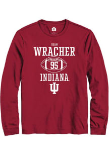 Sean Wracher  Indiana Hoosiers Red Rally NIL Sport Icon Long Sleeve T Shirt