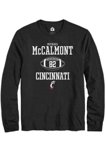 Michael McCalmont  Cincinnati Bearcats Black Rally NIL Sport Icon Long Sleeve T Shirt
