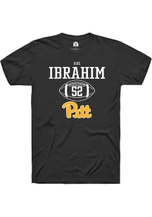 Abe Ibrahim  Pitt Panthers Black Rally NIL Sport Icon Short Sleeve T Shirt