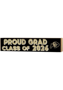 KH Sports Fan Colorado Buffaloes Class of 2026 Block Sign - Black