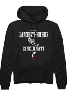 Juliette Laracuente-Huebner  Rally Cincinnati Bearcats Mens Black NIL Sport Icon Long Sleeve Hoodi..