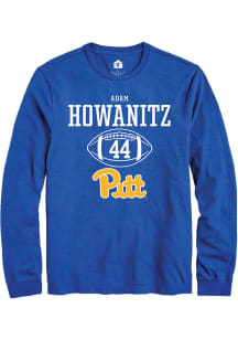 Adam Howanitz  Pitt Panthers Blue Rally NIL Sport Icon Long Sleeve T Shirt