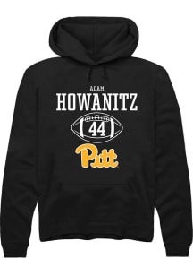 Adam Howanitz  Rally Pitt Panthers Mens Black NIL Sport Icon Long Sleeve Hoodie