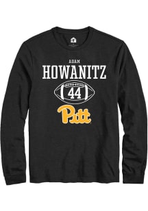 Adam Howanitz  Pitt Panthers Black Rally NIL Sport Icon Long Sleeve T Shirt