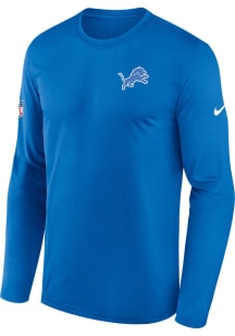 Nike Detroit Lions Honolulu Blue Sideline Long Sleeve T-Shirt