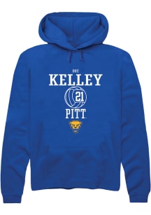 Bre Kelley  Rally Pitt Panthers Mens Blue NIL Sport Icon Long Sleeve Hoodie