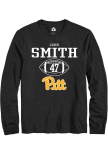 Caden Smith  Pitt Panthers Black Rally NIL Sport Icon Long Sleeve T Shirt