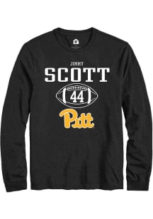 Jimmy Scott  Pitt Panthers Black Rally NIL Sport Icon Long Sleeve T Shirt