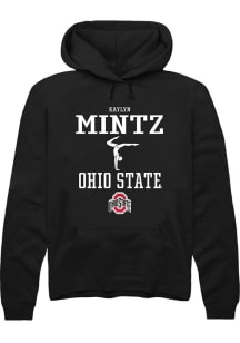 Kaylyn Mintz  Rally Ohio State Buckeyes Mens Black NIL Sport Icon Long Sleeve Hoodie