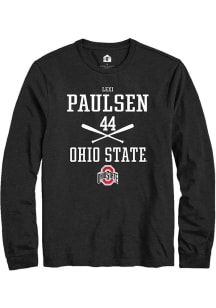 Lexi Paulsen  Ohio State Buckeyes Black Rally NIL Sport Icon Long Sleeve T Shirt