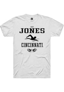 Lily Jones  Cincinnati Bearcats White Rally NIL Sport Icon Short Sleeve T Shirt