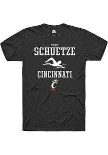 Sophie Schuetze  Cincinnati Bearcats Black Rally NIL Sport Icon Short Sleeve T Shirt
