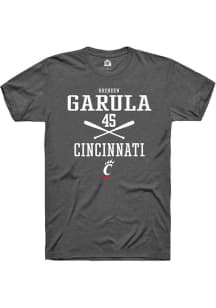 Brenden Garula  Cincinnati Bearcats White Rally NIL Sport Icon Short Sleeve T Shirt