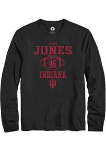 Isaiah Jones  Indiana Hoosiers Black Rally NIL Sport Icon Long Sleeve T Shirt