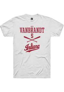Aly VanBrandt  Indiana Hoosiers White Rally NIL Sport Icon Short Sleeve T Shirt