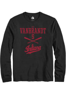 Aly VanBrandt  Indiana Hoosiers Black Rally NIL Sport Icon Long Sleeve T Shirt