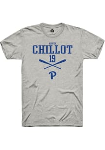 Gavin Chillot  Pitt Panthers Ash Rally NIL Sport Icon Short Sleeve T Shirt