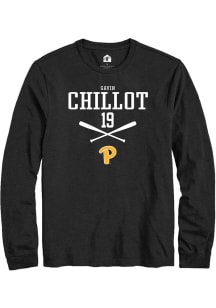 Gavin Chillot  Pitt Panthers Black Rally NIL Sport Icon Long Sleeve T Shirt
