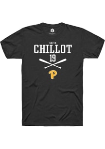 Gavin Chillot  Pitt Panthers Black Rally NIL Sport Icon Short Sleeve T Shirt