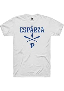 Kk Esparza  Pitt Panthers White Rally NIL Sport Icon Short Sleeve T Shirt