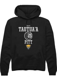Haiti Tautua’a  Rally Pitt Panthers Mens Black NIL Sport Icon Long Sleeve Hoodie