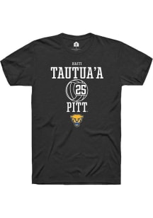 Haiti Tautua’a  Pitt Panthers Black Rally NIL Sport Icon Short Sleeve T Shirt