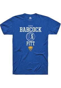 Olivia Babcock  Pitt Panthers Blue Rally NIL Sport Icon Short Sleeve T Shirt
