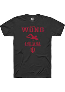 Benson Wong  Indiana Hoosiers Black Rally NIL Sport Icon Short Sleeve T Shirt