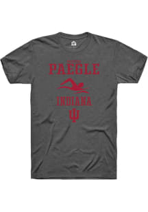 Kristina Paegle  Indiana Hoosiers Dark Grey Rally NIL Sport Icon Short Sleeve T Shirt