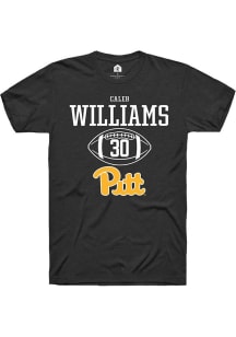 Caleb Williams  Pitt Panthers Black Rally NIL Sport Icon Short Sleeve T Shirt