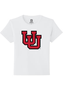 Summit Sportswear Utah Utes Youth White Primary Logo Short Sleeve T-Shirt