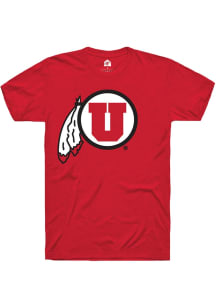 Rally Utah Utes Red Alt Logo Short Sleeve T Shirt