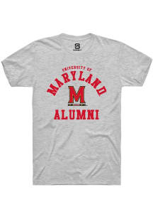 Summit Sportswear Maryland Terrapins Ash Alumni Arch Short Sleeve T Shirt